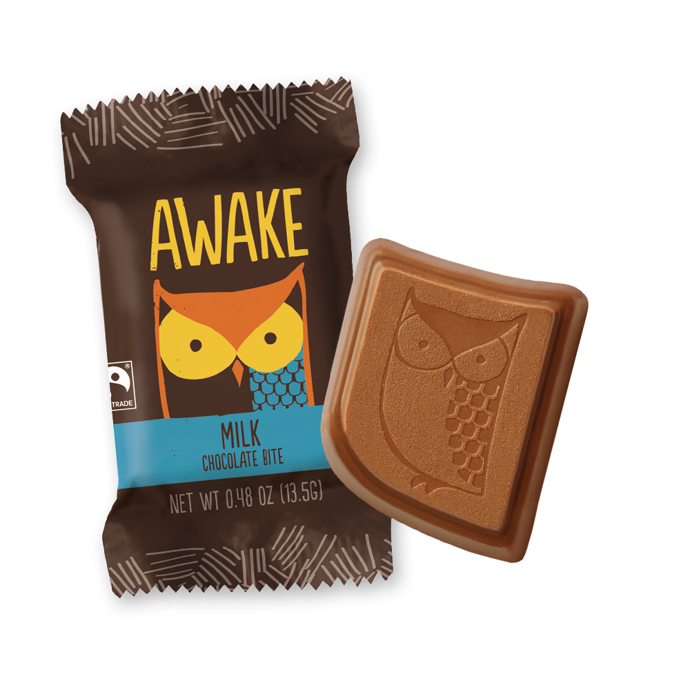 Milk Chocolate Bites – AWAKE Energy Canada