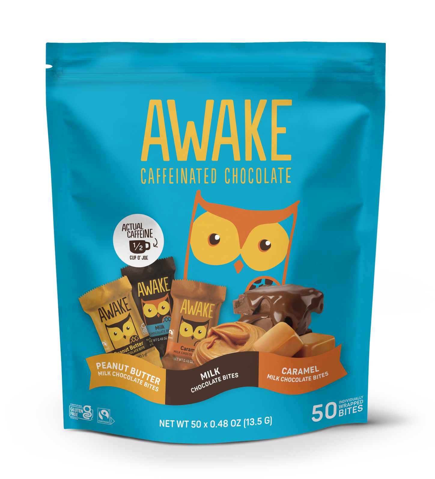 Awake caffeinated chocolate variety pack